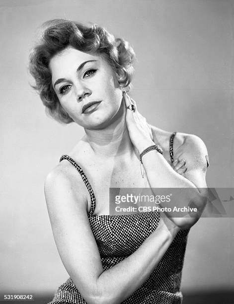Elizabeth MacRae portrays Edna in the television program Rendezvous, episode, The Magic Touch. Image dated February 6, 1959. New York, NY.