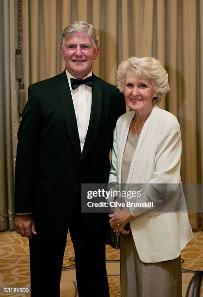 Alan Mills, the tournament referee at Wimbledon, poses for a photo as he arrives at the Wimbledon Winners Dinner at the Savoy Hotel on July 3, 2005...