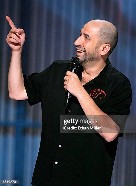 Comedian Dave Attell performs at the House of Blues inside the