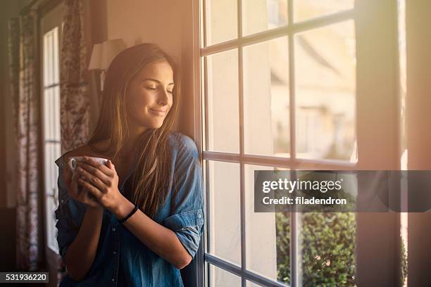 morning at home - spring fantasy bildbanksfoton och bilder