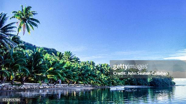Morning At Haapiti On Moorea Island High-Res Stock Photo
