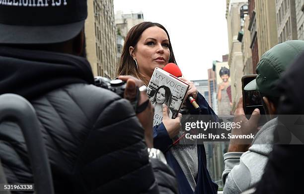 Angie Martinez Ride Of Fame ride with "My Voice" at Bryant Park on May 17, 2016 in New York City.