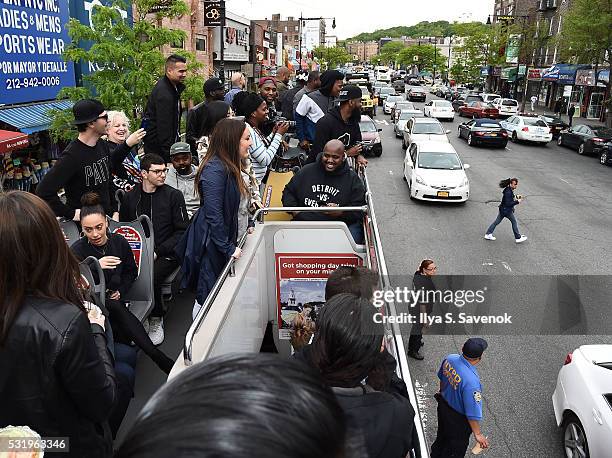 Angie Martinez Ride Of Fame ride with "My Voice" at Bryant Park on May 17, 2016 in New York City.