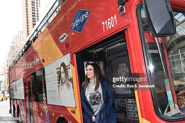 Angie Martinez Ride Of Fame ride with "My Voice" at Bryant Park on May 17, 2016 in New York City.