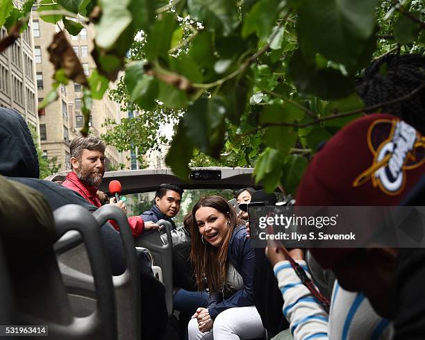 Angie Martinez Ride Of Fame ride with "My Voice" at Bryant Park on May 17, 2016 in New York City.