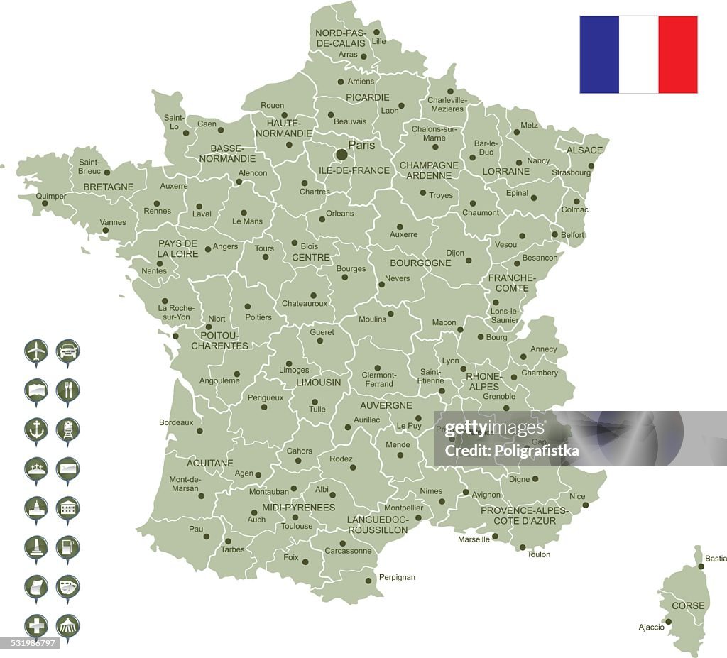 Map of France