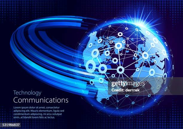 Communication Technology Graphics Design Communication Technology High-Res Vector Graphic - Getty Images