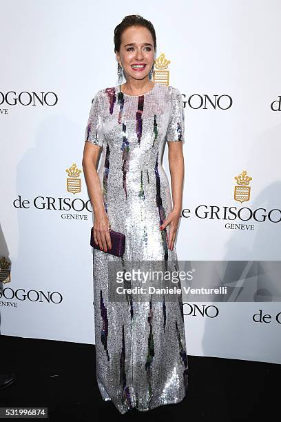 Valeria Golino attends the De Grisogono Party at the annual 69th Cannes Film Festival at Hotel du Cap-Eden-Roc on May 17, 2016 in Cap d'Antibes,...