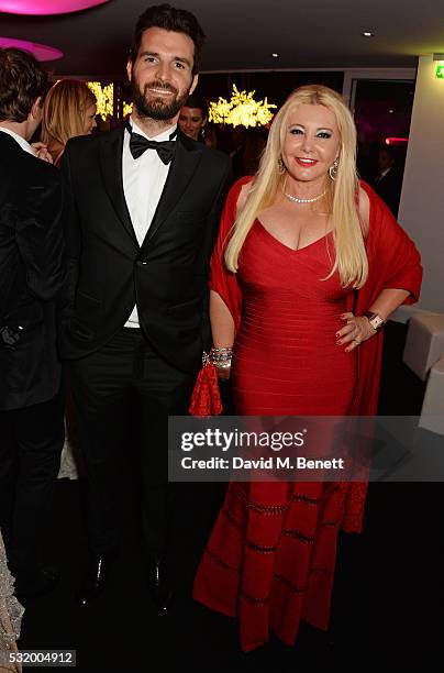 Andrea Iervolino and Lady Monika Bacardi attend the de Grisogono party during the 69th Cannes Film Festival at Hotel du Cap-Eden-Roc on May 17, 2016...