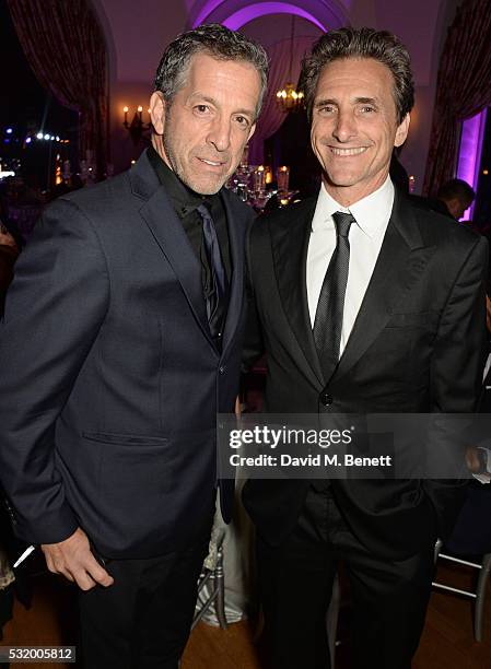 Kenneth Cole and Lawrence Bender attend the de Grisogono party during the 69th Cannes Film Festival at Hotel du Cap-Eden-Roc on May 17, 2016 in Cap...