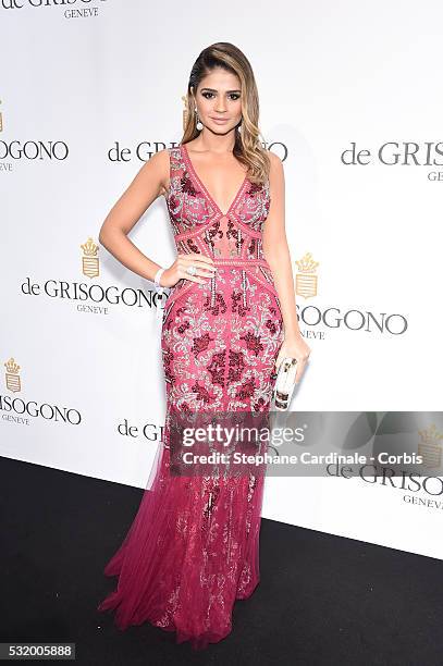 Thassia Naves attends the De Grisogono Party during the annual 69th Cannes Film Festival at Hotel du Cap-Eden-Roc on May 17, 2016 in Cap d'Antibes,...