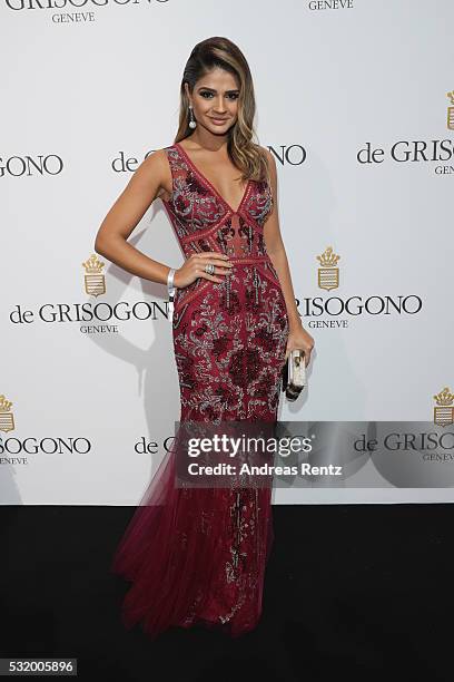 Thassia Naves attends the De Grisogono Party during the annual 69th Cannes Film Festival at Hotel du Cap-Eden-Roc on May 17, 2016 in Cap d'Antibes,...