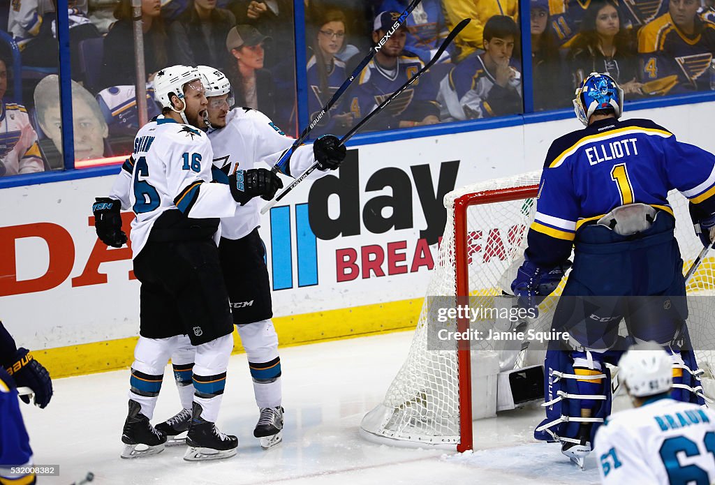 San Jose Sharks v St Louis Blues - Game Two