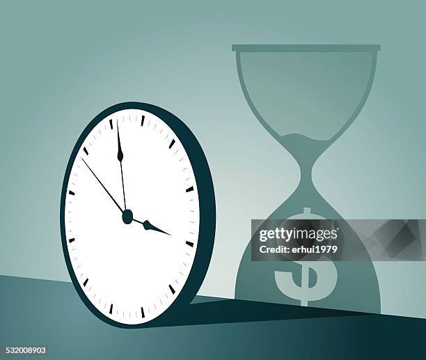 uhr - wartezeit stock-grafiken, -clipart, -cartoons und -symbole