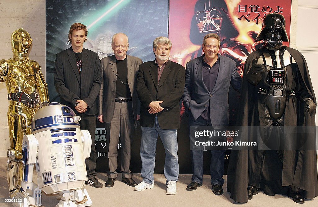 Star Wars Episode III - Revenge Of The Sith Photocall In Japan