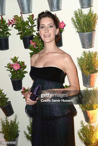 Clara Alonso attends The Harmonist Cocktail Party during the 69th annual Cannes Film Festival at the Plage du Grand Hyatt on May 16, 2016 in Cannes,...