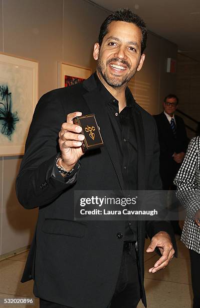 David Blaine attends 2016 ABC Upfront at David Geffen Hall on May 17, 2016 in New York City.