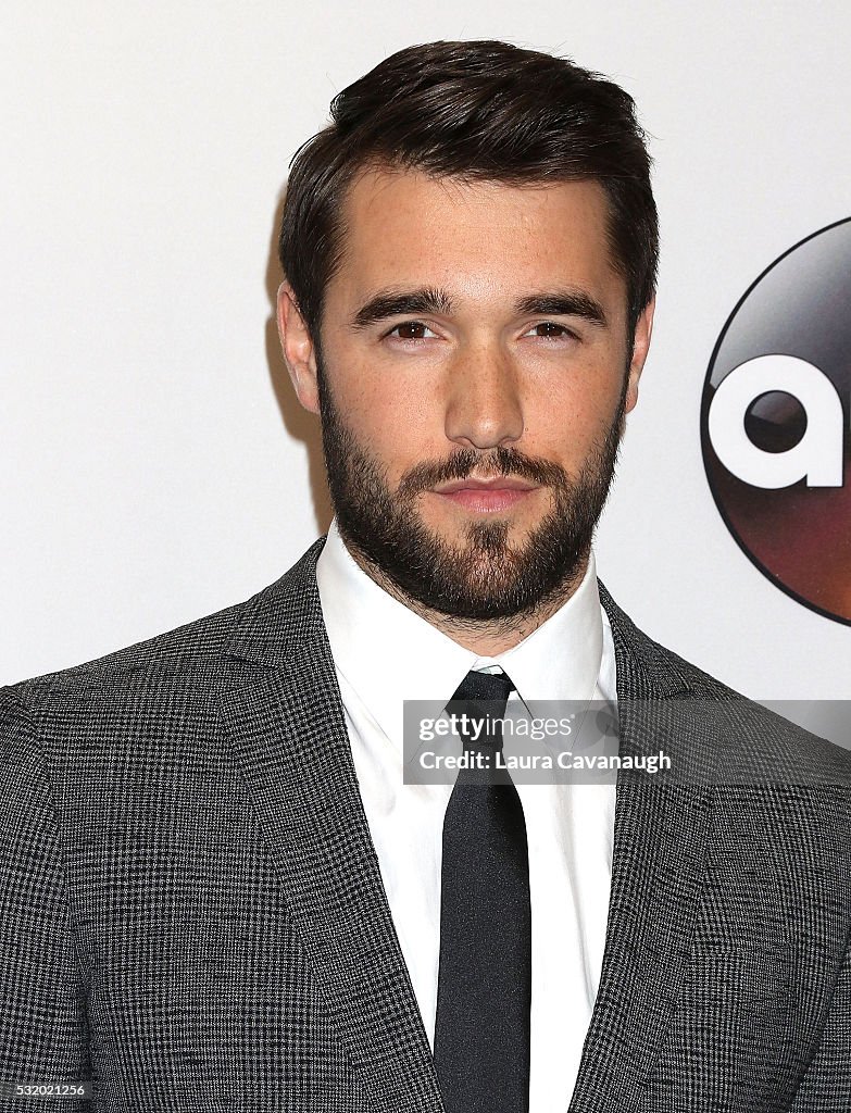 Josh Bowman attends 2016 ABC Upfront at David Geffen Hall on May 17