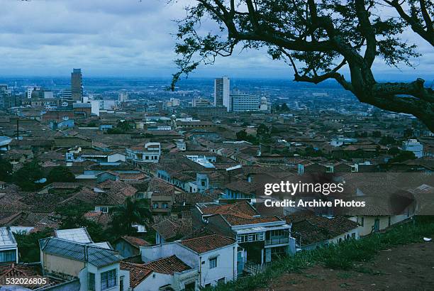 The city of Cali in Colombia, South America, circa 1965.