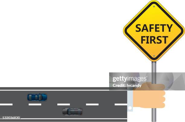 safety first - safety first stock illustrations