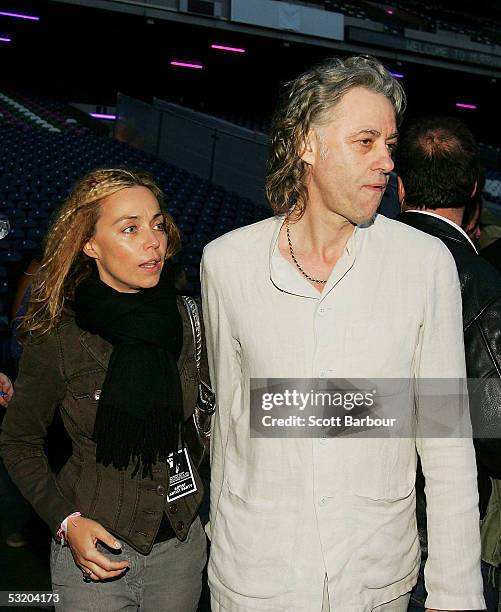 Bob Geldof Wife Photos et images de collection - Getty Images