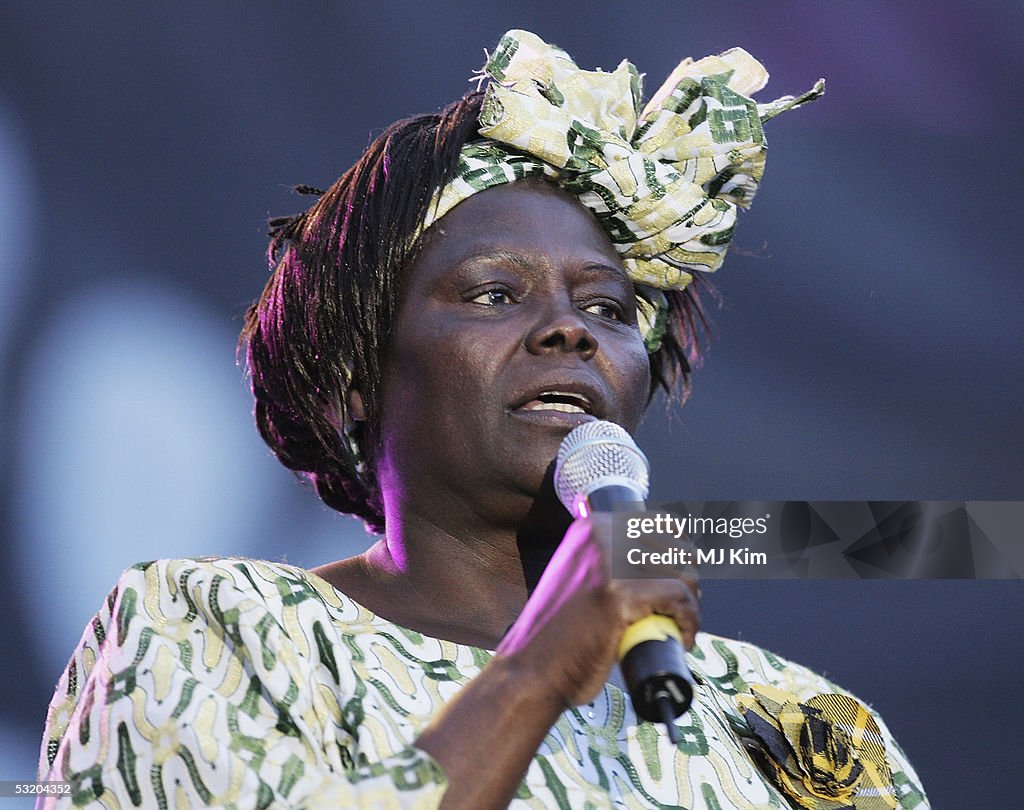 Live 8 Edinburgh - Stage