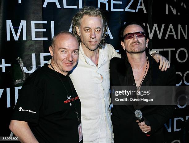 Bob Geldof Midge Ure Photos and Premium High Res Pictures - Getty Images