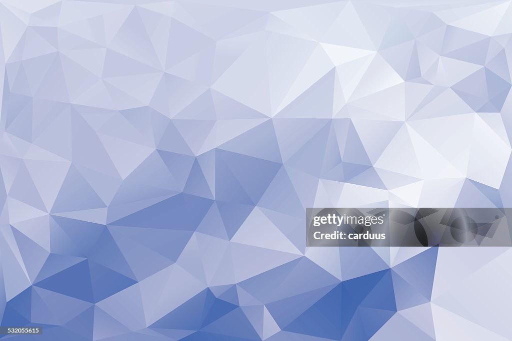 Abstract  blue polygonal  background