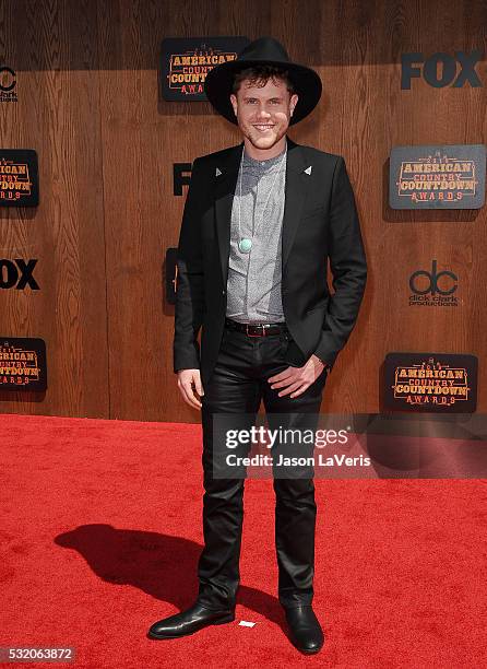 Singer Trent Harmon attends the 2016 American Country Countdown Awards at The Forum on May 01, 2016 in Inglewood, California.