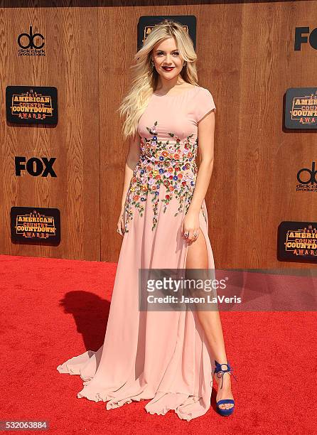 Singer Kelsea Ballerini attends the 2016 American Country Countdown Awards at The Forum on May 01, 2016 in Inglewood, California.