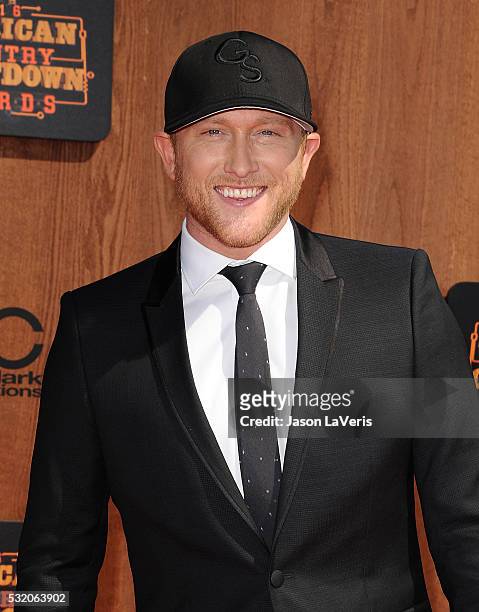 Singer Cole Swindell attends the 2016 American Country Countdown Awards at The Forum on May 01, 2016 in Inglewood, California.