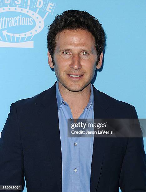 Actor Mark Feuerstein attends the premiere of "Love and Friendship" at Directors Guild Of America on May 3, 2016 in Los Angeles, California.