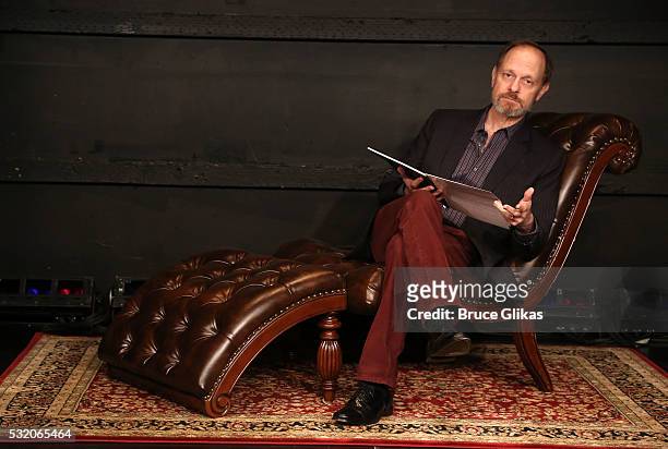 David Hyde Pierce is the latest actor to perform in the new play "White Rabbit Red Rabbit" at The Westside Theatre on May 16, 2016 in New York City.