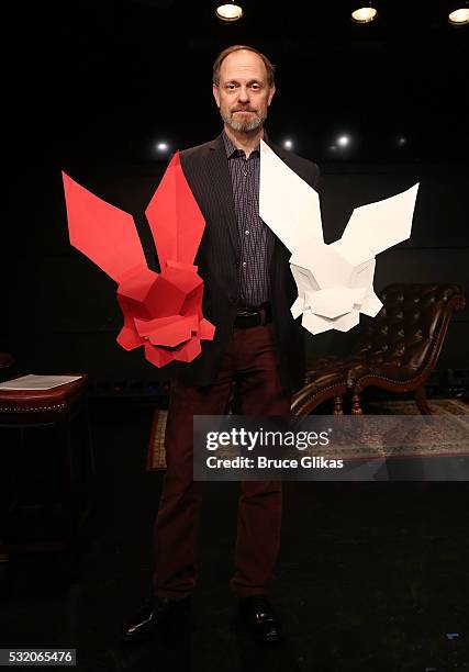 David Hyde Pierce is the latest actor to perform in the new play "White Rabbit Red Rabbit" at The Westside Theatre on May 16, 2016 in New York City.