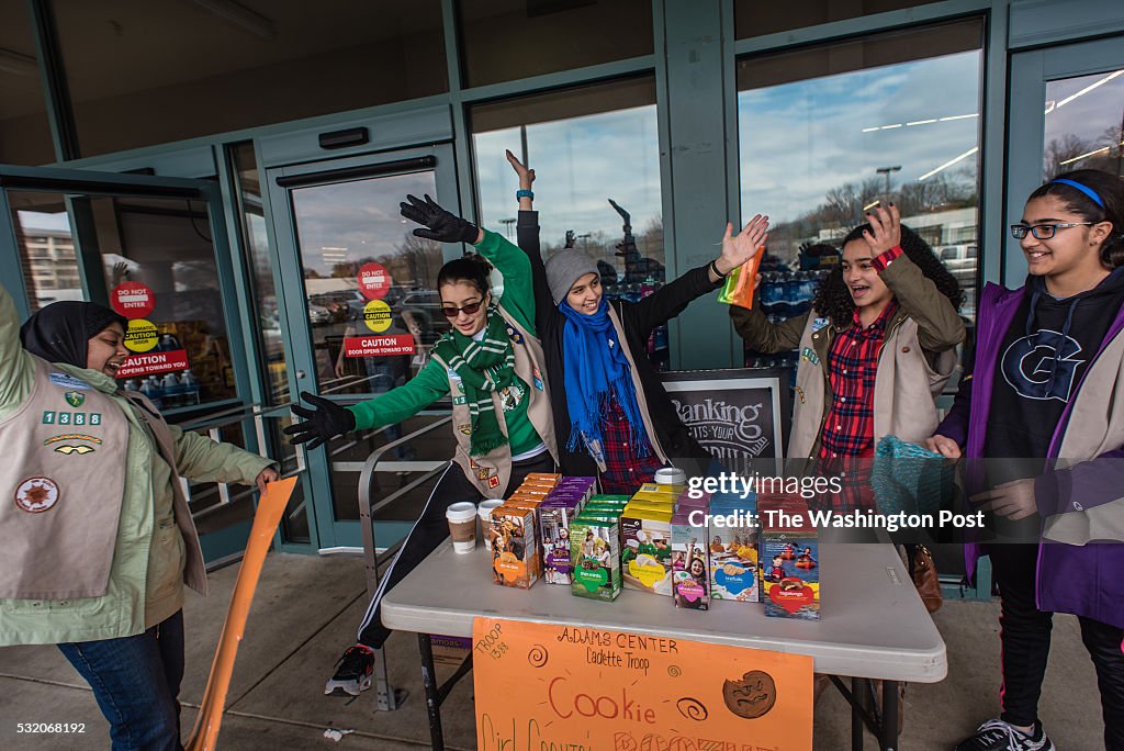 Girl Scout Troop 1388 is connected to the All Dulles Area Muslim Society. The mosque, which is one of the largest in the country, is home to one of the largest Boy Scout Troops in the region