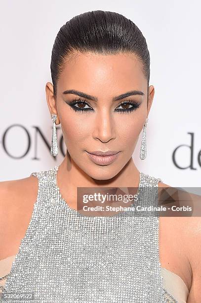 Kim Kardashian attends the De Grisogono Party during the annual 69th Cannes Film Festival at Hotel du Cap-Eden-Roc on May 17, 2016 in Cannes, France.