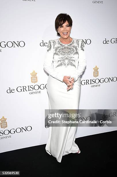 Kris Jenner attends the De Grisogono Party during the annual 69th Cannes Film Festival at Hotel du Cap-Eden-Roc on May 17, 2016 in Cannes, France.