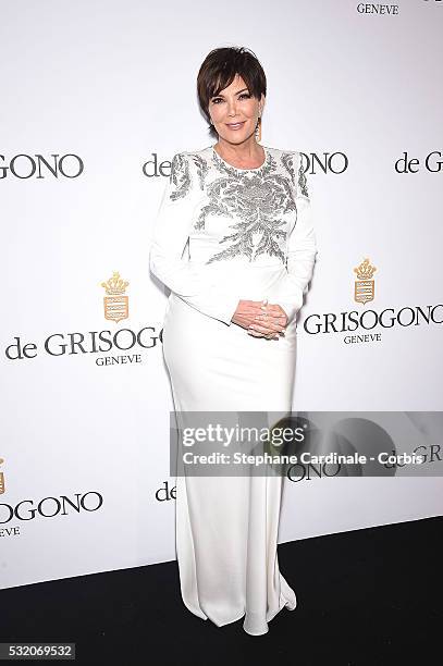 Kris Jenner attends the De Grisogono Party during the annual 69th Cannes Film Festival at Hotel du Cap-Eden-Roc on May 17, 2016 in Cannes, France.