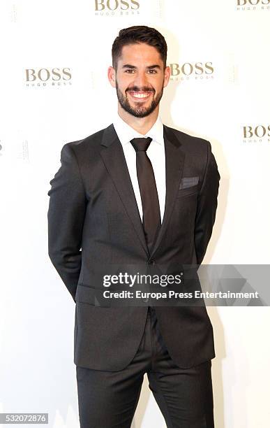 Real Madrid football player Isco Alarcon, as ambassador of Boss Bottled Unlimited, attends the presentation of the campaign 'El exito no nace, se...