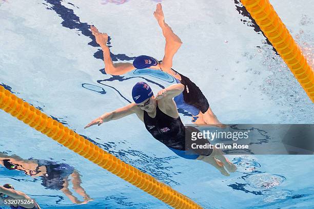 Siobhan-Marie O'Connor of Great Britain competes in the Women's 200m Individual medley heats on day ten of the 33rd LEN European Swimming...
