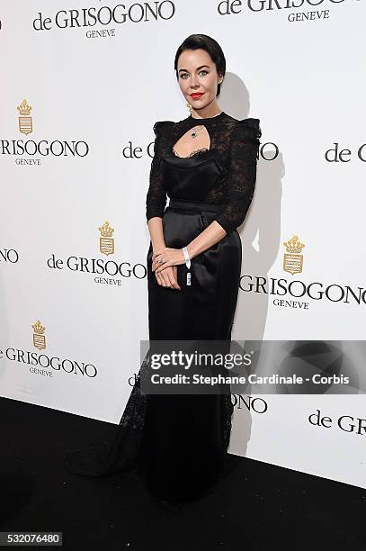 Ulyana Sergeenco attends the De Grisogono Party at the annual 69th Cannes Film Festival at Palais des Festivals on May 17, 2016 in Cannes, France.