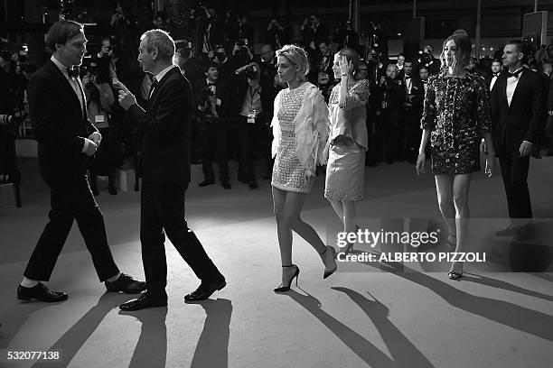 German actor Lars Eidinger, French director Olivier Assayas, US actress Kristen Stewart, Austrian actress Nora von Waldstatten, French actress Sigrid...