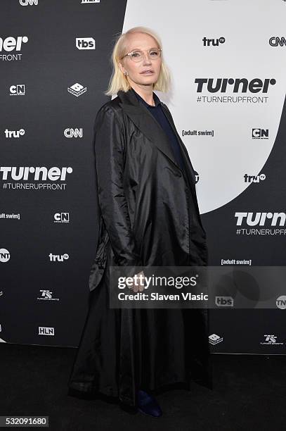 Actress Ellen Barkin attends the Turner Upfront 2016 at Nick & Stef's Steakhouse on May 18, 2016 in New York City.