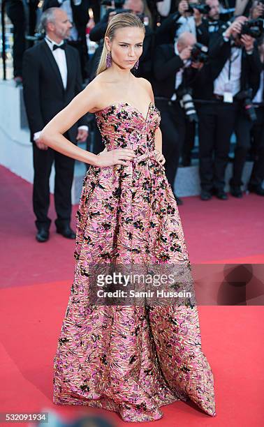 Natasha Poly attends the screening of "Julieta" at the annual 69th Cannes Film Festival at Palais des Festivals on May 17, 2016 in Cannes, France.