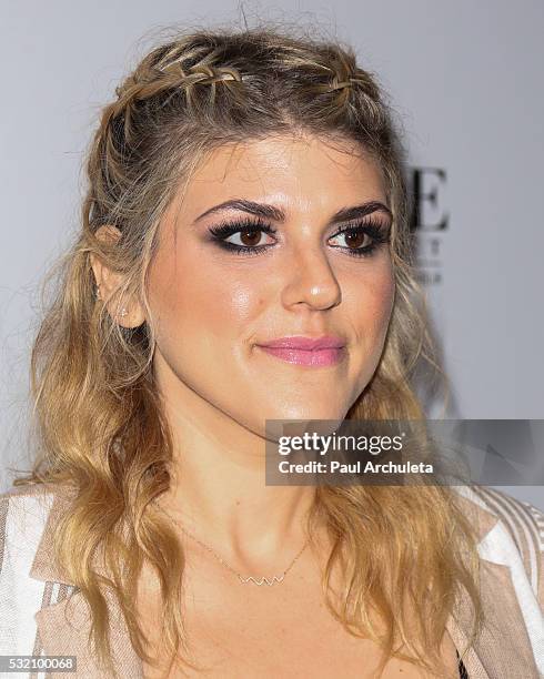 Actress Molly Tarlov attends the NYLON Magazine's annual Young Hollywood May issue Event at HYDE Sunset: Kitchen + Cocktails on May 12, 2016 in West...