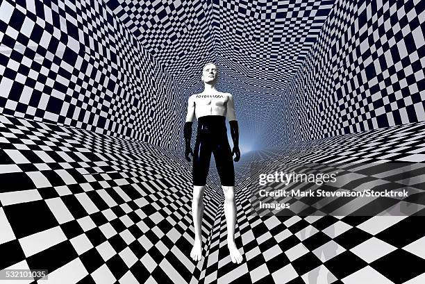 mankinds use of binary language. - unknown number stock illustrations