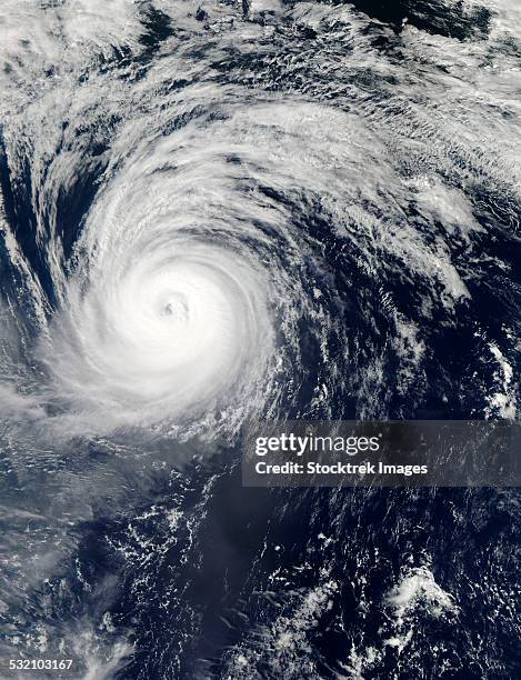 october 25, 2013 - typhoon lekima in the pacific ocean. - typhoon lekima stock-fotos und bilder