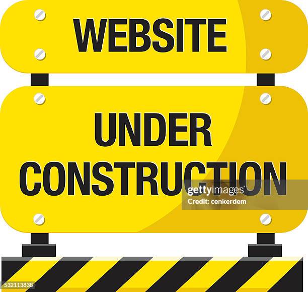 under construction warning - restoring stock illustrations