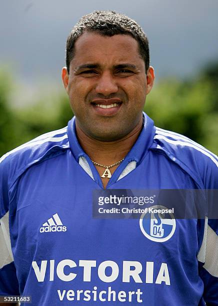 Ailton during the Team Presentation of FC Schalke 04 on July 7, 2005 in Gelsenkirchen, Germany.