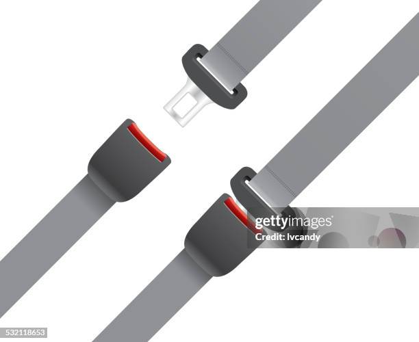 stockillustraties, clipart, cartoons en iconen met safety belt - vastmaken